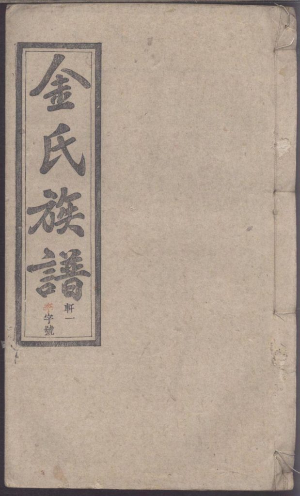安徽安庆潜山县灊阳金氏族谱（敦厚堂）-噜噜咕