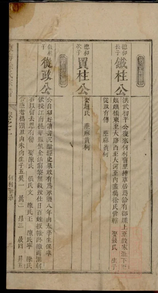 图片[8]-安徽池州贵池区何村徐氏宗谱PDF下载-噜噜咕