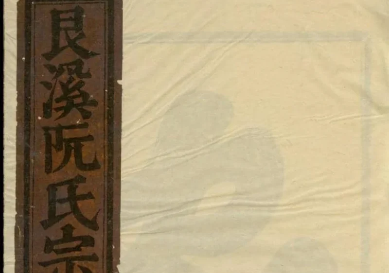 浙江金华艮溪阮氏宗谱-噜噜咕