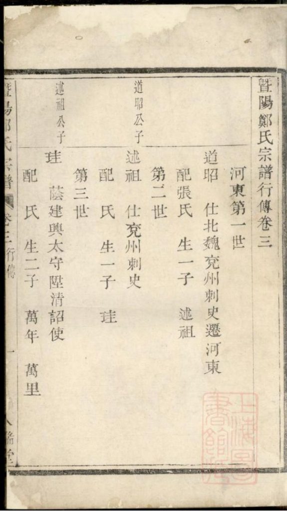浙江诸暨暨阳郑氏宗谱（卷三）PDF下载-噜噜咕