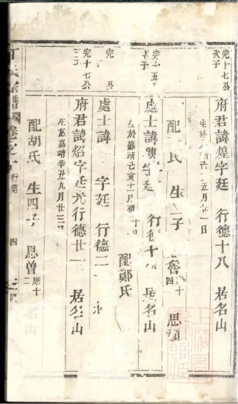 浙江丽水缙云县丁氏宗谱（同治6年残本）-噜噜咕