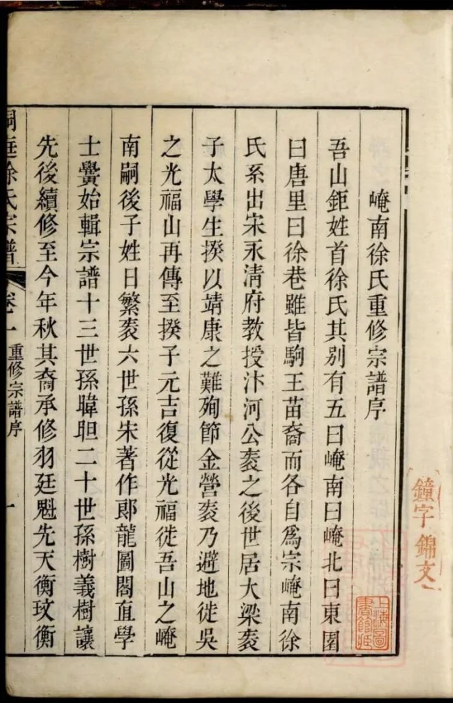 图片[3]-江苏苏州南徐徐氏世谱（教忠堂）PDF下载-噜噜咕