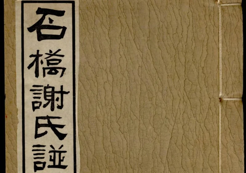 广东广州番禺区石桥谢氏谱-噜噜咕