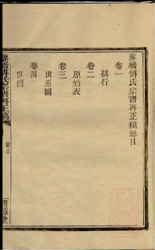 浙江宁波鄞州区鉴桥傅氏宗谱再正稿（济源堂）-噜噜咕